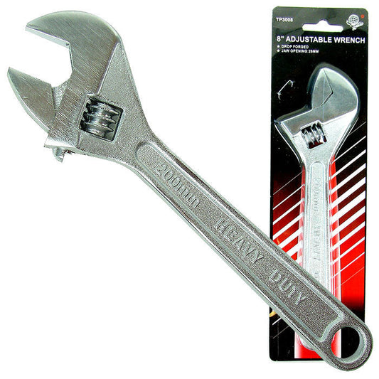 Heavy Duty 8 inch Adjustable Wrench