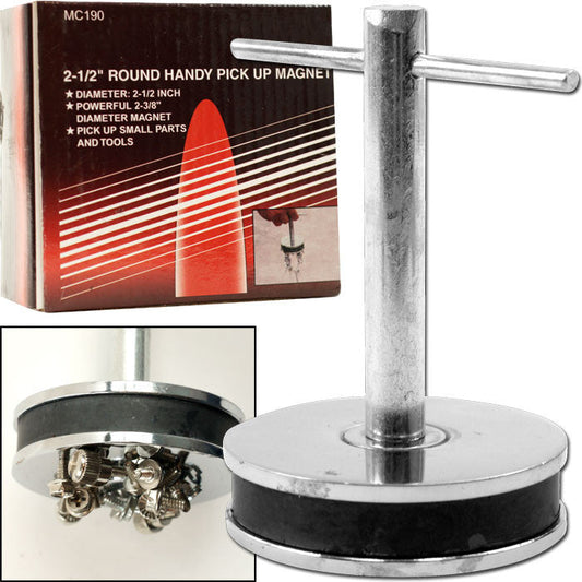 Powerful Round Handy Pickup Magnet 2.5 inch